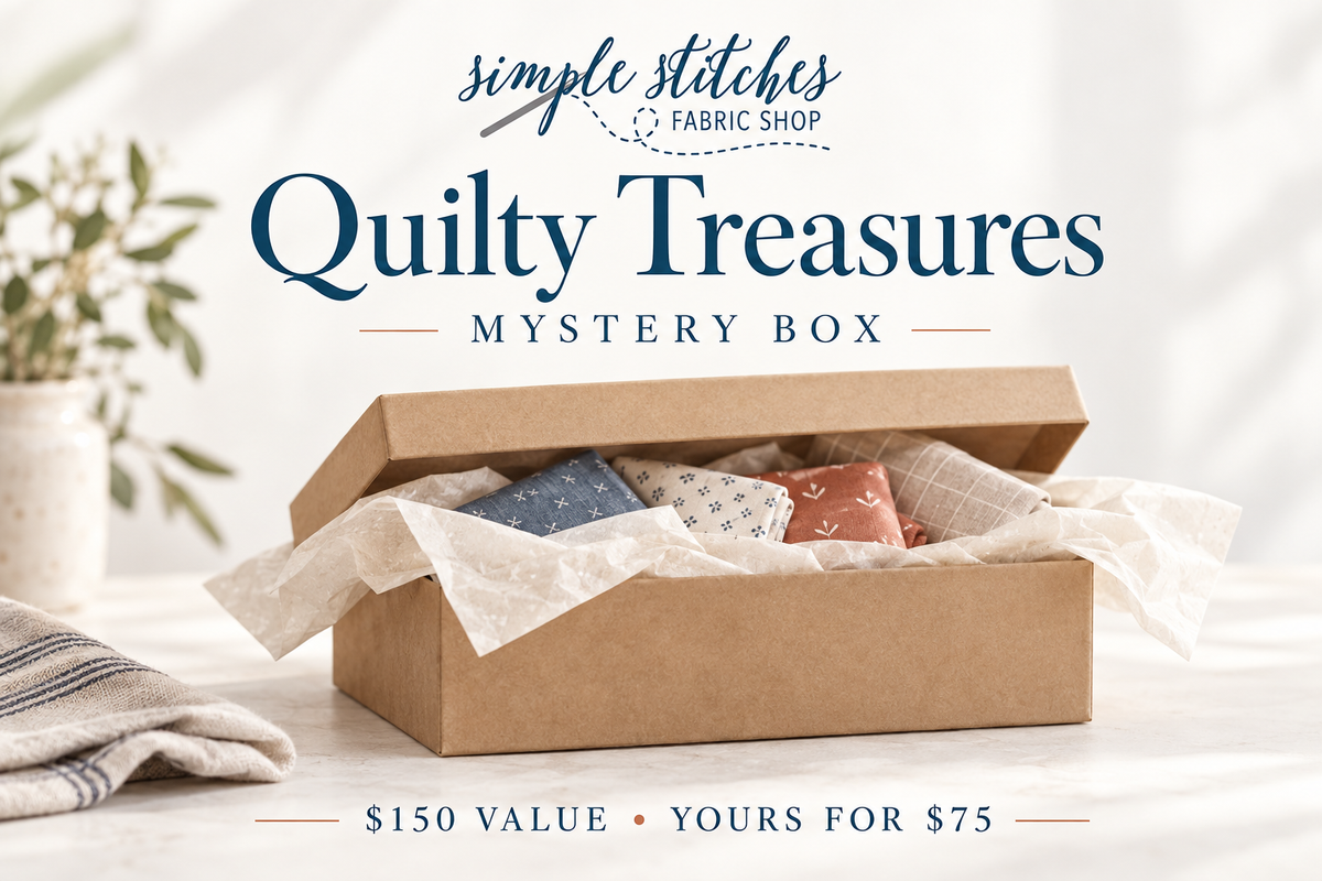 Quilty Treasures Mystery Box- LIMITED QUANTITIES