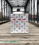 Letters for Santa Quilt Kit - Stripe Binding
