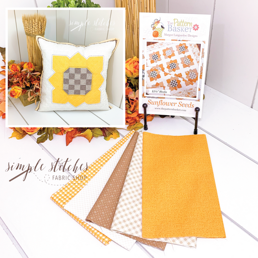 Sunflower Seeds Pillow Kit