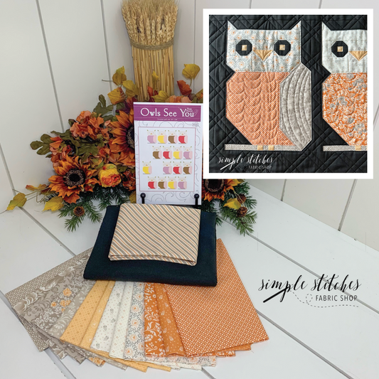 Owls See You Quilt Kit