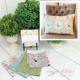 Simply Starry Pillow Kit - Floral Backing