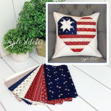 I ♥️ America Pillow Kit - Cream Backing