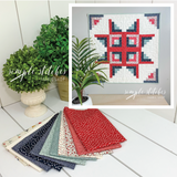 Fireworks Mini Quilt Kit - Navy Backing