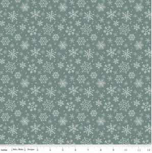 Magical Winterland Snowflake Winter Ydg for RBD C14944 WINTER - PRICE PER 1/2 YARD