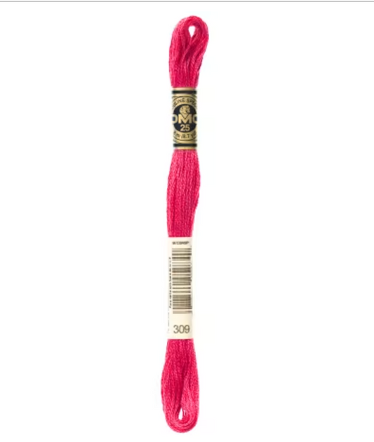 DMC Floss Dark Rose 309