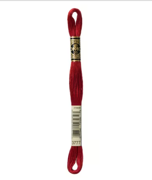 DMC Floss Very Dark Terra Cotta 3777