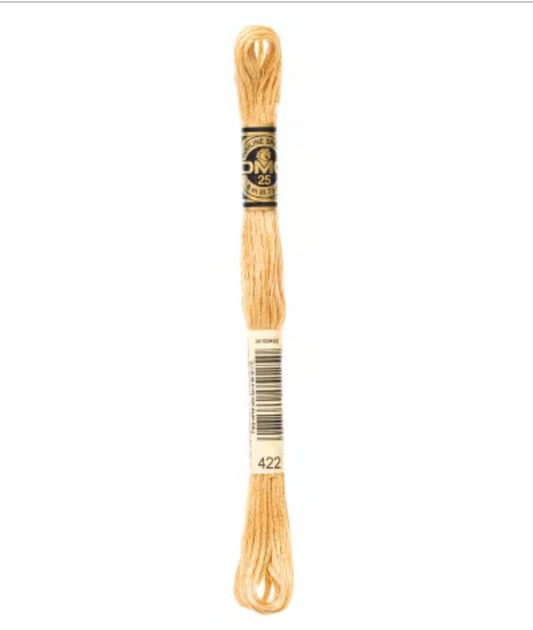 DMC Floss Light Hazelnut Brown 422