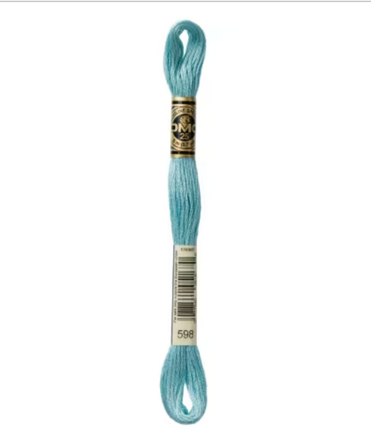 DMC Floss Light Turquoise 598
