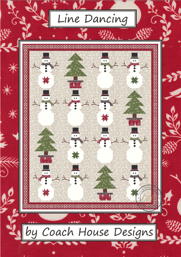 Line Dancing Paper Pattern by Coach House Designs