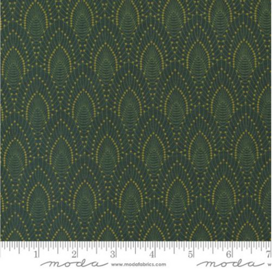 Pine Valley Silver Bells Blenders Fir Yardage for Moda - 30743 16  - PRICE PER 1/2 YARD