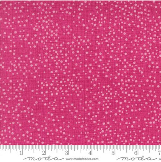 Dotty Thatched Fuchsia Yardage for Moda - 48715 62 - PRICE PER 1/2 YARD