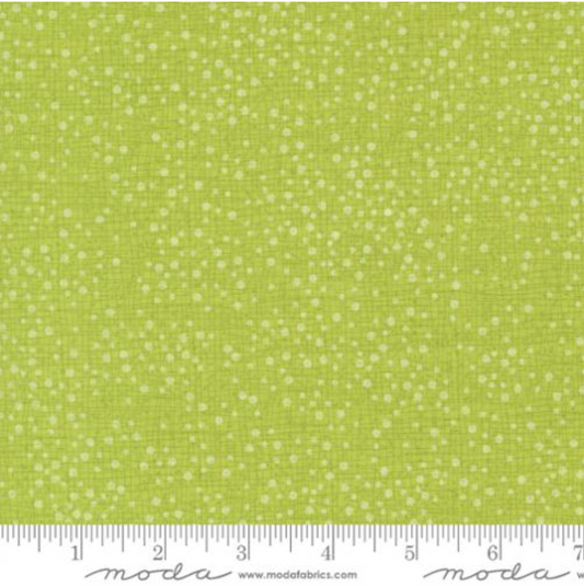 Dotty Thatched Lime Yardage for Moda - 48715 214 - PRICE PER 1/2 YARD