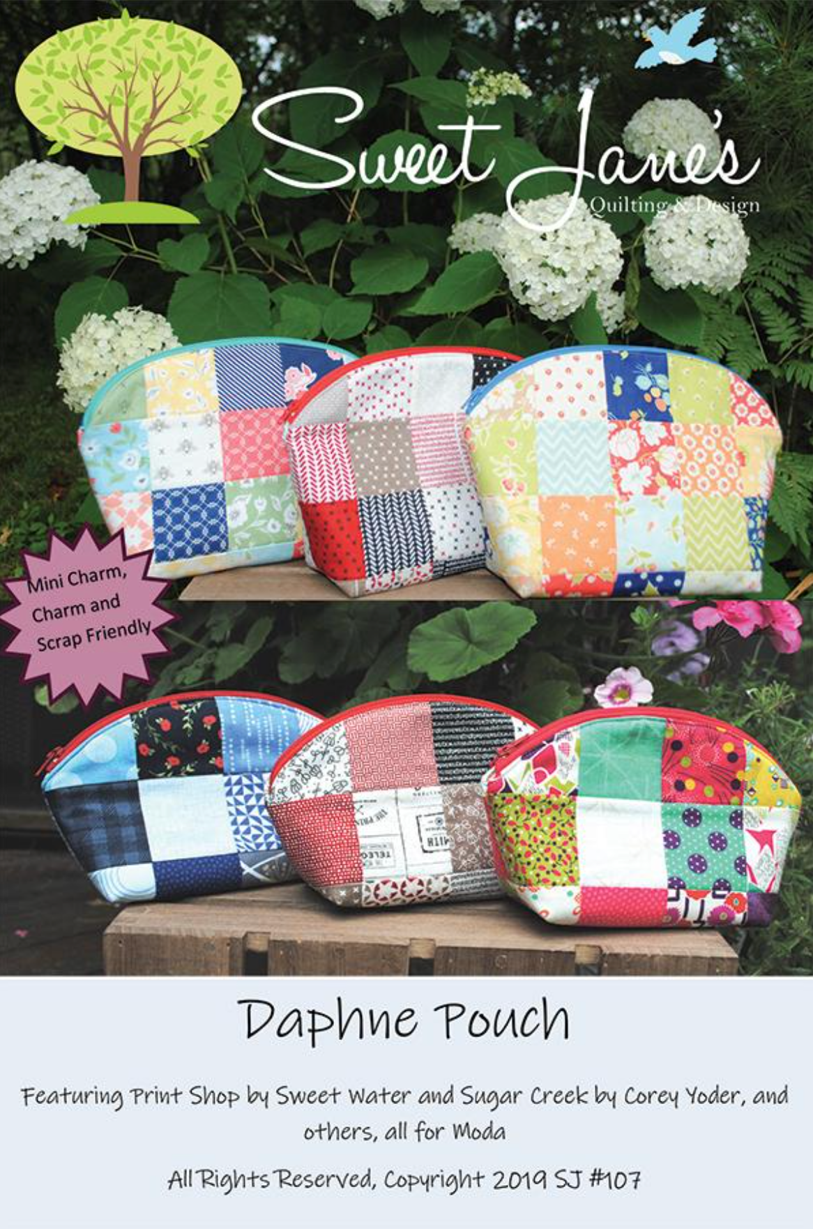 Lucky Dog  Pouch- Made by Janette