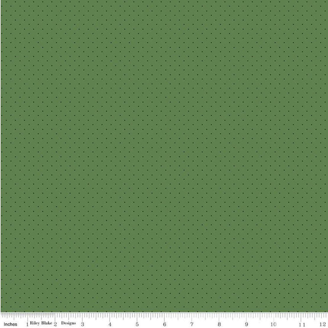 American Jane Pindots Pine Yardage for RBD- C840 PINE - PRICE PER 1/2 YARD