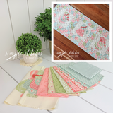 Sunbonnet Bloom & Grow Runner Kit - Peach Backing