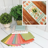 Easter Garden Runner- White Backing