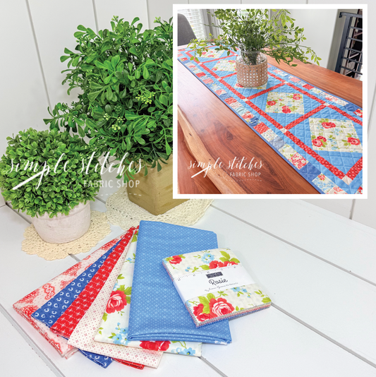 Rosie Spooky Hollow Runner Kit - Floral Binding