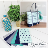 Nantucket Sew & Go Beach Bag Kit
