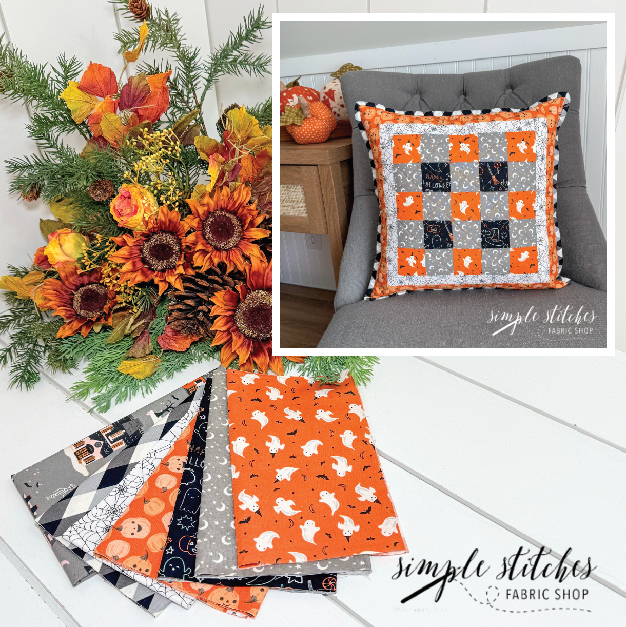 Seasonal Patch Pillow