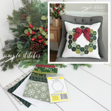 A Hexie Christmas Pillow Kit