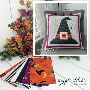 BeWitched Pillow Kit - Orange Backing