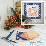 Patchwork Pumpkin Mini - Low Volume Backing