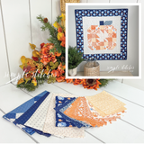 Patchwork Pumpkin Mini - Demin Backing