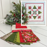 Holiday Adventure Mini Quilt - Red Backing