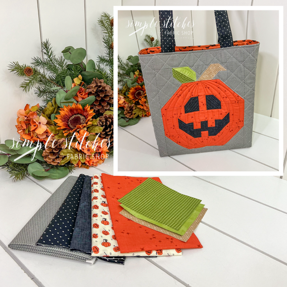 Little Jack TOTE Kit - Pumpkin Lining