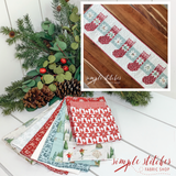 Starry Stockings Runner - White Backing