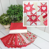 Love Struck Quilt Kit  - Love Blooms