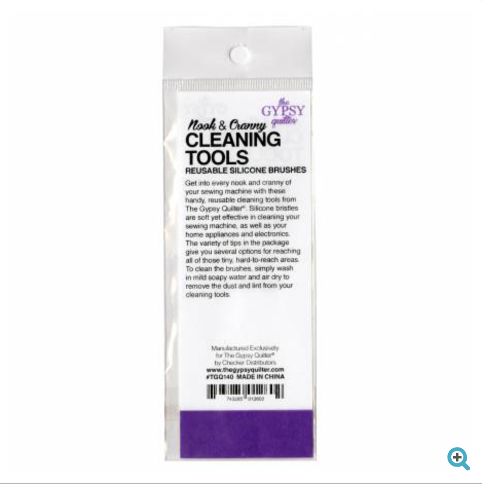 The Gypsy Quilter Every Nook and Cranny Cleaning Tools 4ct