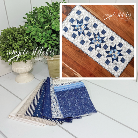 Serenity Runner Kit - Scrappy Center Berries Backing