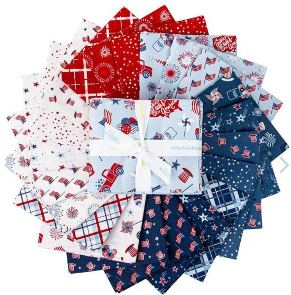 Stars and Stripes Forever Fat Quarter Bundle for RBD - FQ-15710-21