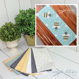 Sweet as Honey Runner - Striped Backing