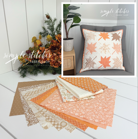 Autumn Leaves Pillow Kit