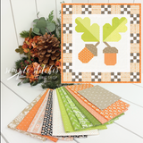 Agatha's Oaks Mini - Large Floral Backing