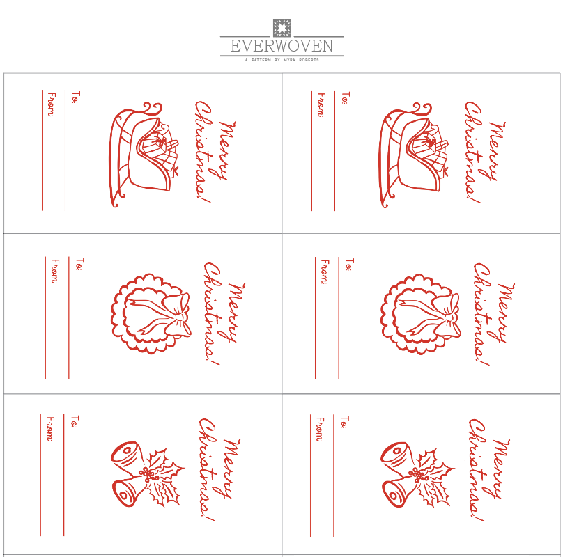 Tag-A-Long Printable Labels - PDF