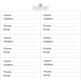 Tag-A-Long Printable Labels - PDF