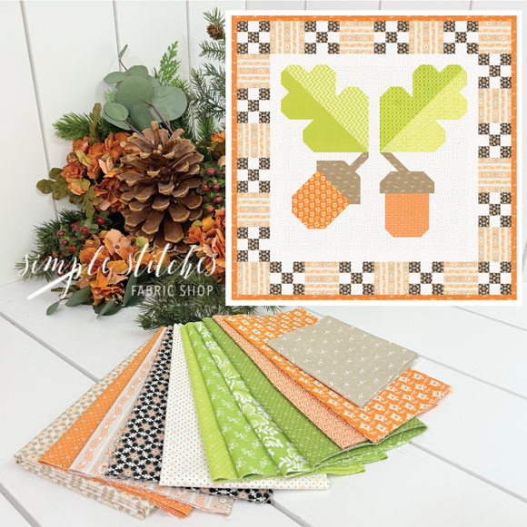 Agatha's Oaks Mini - Small Floral Backing