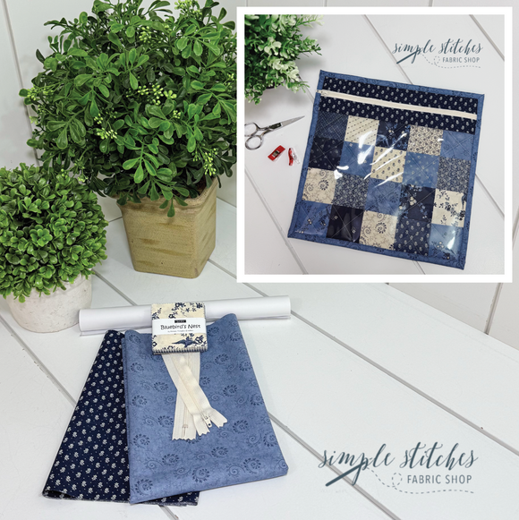 Clearly Charming Pouch - Bluebird’s Nest