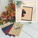 Stitch & Scribble Notebook Cover Kit -Wheatland