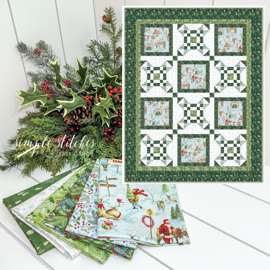 Patches Across Quilt Kit