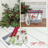 The Maddilyn Pouch Kit - Red Zipper