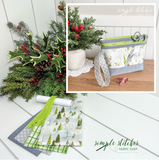 The Maddilyn Pouch Kit - Green Zipper