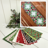 Country Star Runner Kit - Snowmen Backing