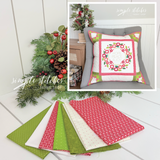 Peaceful Posy Pillow Kit - Dot Backing
