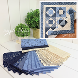 Floating Squares Quilt- Light Border