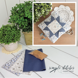 Folded Star Pincushion Kit -  Sundrenched