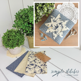 Folded Star Pincushion Kit -  Bluebirds Nest